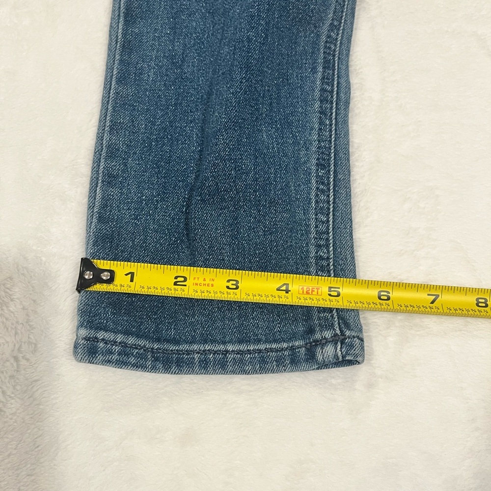 Old Navy High-Rise Wow Straight Jeans - Medium Wash - Size 0 - Picture 7 of 8